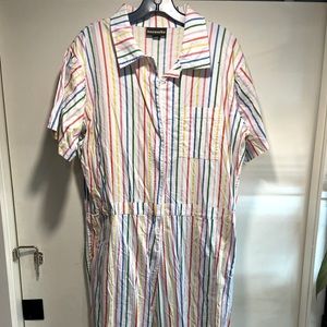 Nooworks Rainbow Short-Sleeved Jumpsuit